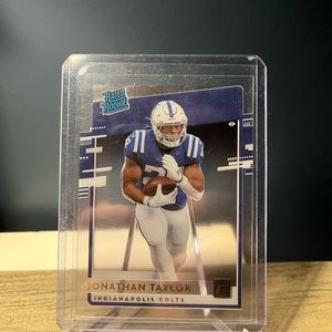 JONATHAN TAYLOR CLEARLY DONRUSS RATED ROOKIE 🔥